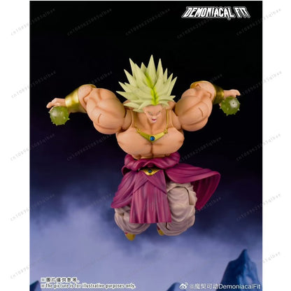Em Estoque Dragon Ball Demoniacal Fit DF SHF Lendário Berserker Quebra o Universo Broly Boneco de Ação Brinquedo Modelo Presente