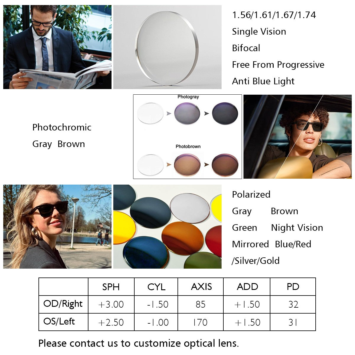 Women Vintage Semi Rimless Eyeglasses Frame Metal Half Rim Oval Spectacle For Prescription Lenses Myopia Multifocal