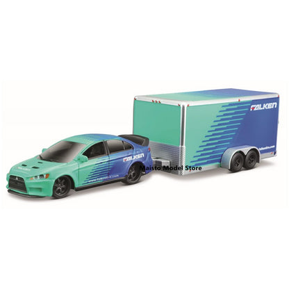Maisto 1:64 Volkswagen Mercedes Benz Ford Chevrolet Brand collectible trailer die-cast precision model car Model collection gift