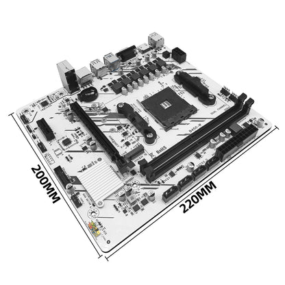 ZSUS B450 Motherboard AMD Processor Dual-channel DDR4 Memory AM4 Mainboard M.2 NVME (Supports Ryzen 5500 5600 5600G CPU)