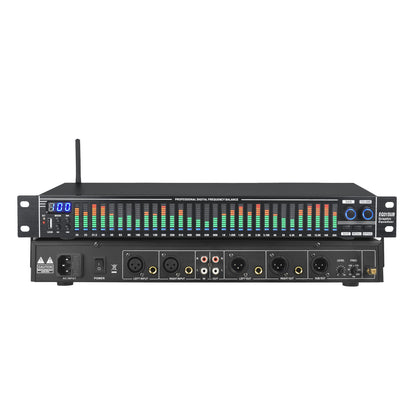 EQ31SUB Digital Equalizer 31 Stage Tuner Professional Stage Performance Noise Reduction Audio Processing