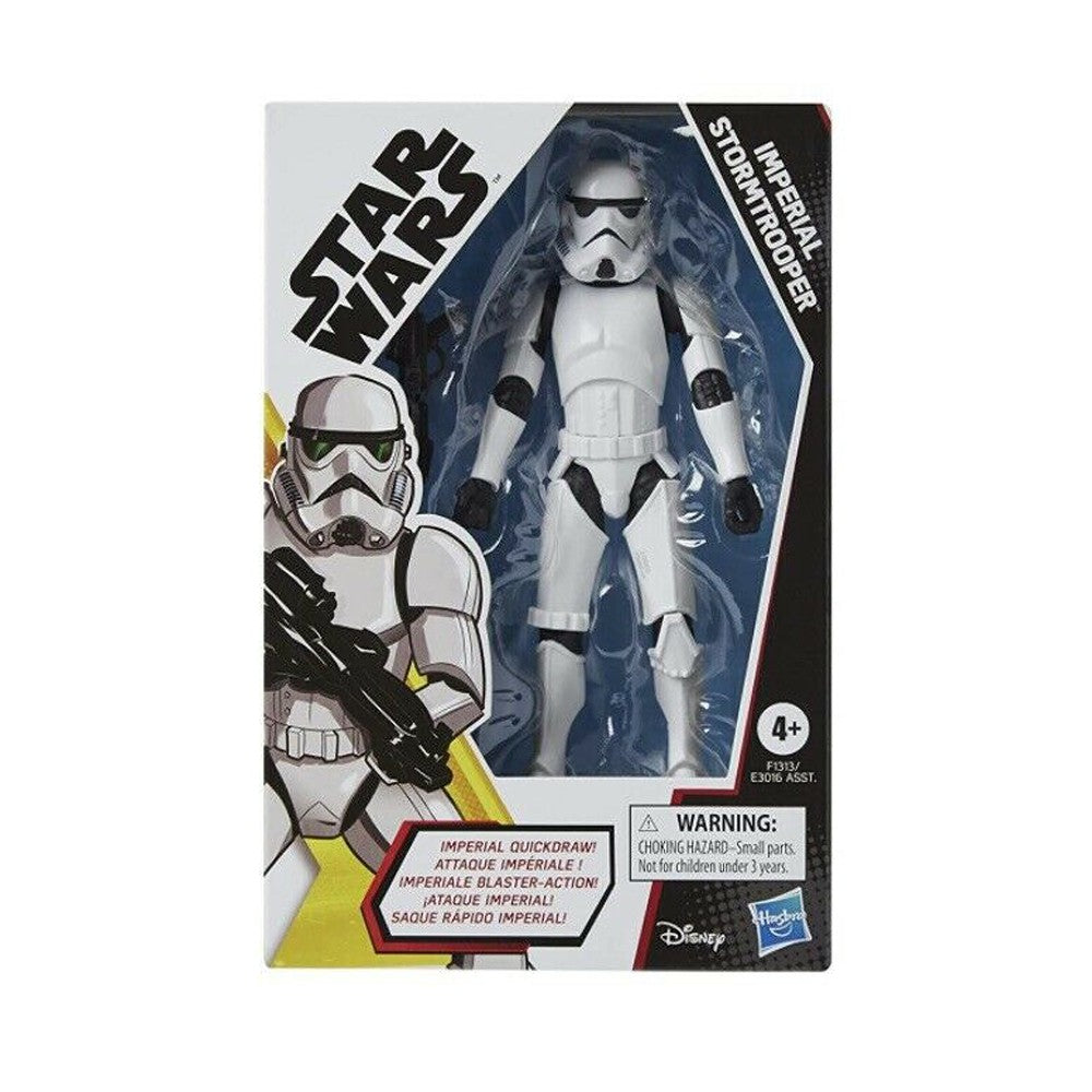 Star Wars Galaxy of Adventures The Mandalorian e Clone Trooper da Tropa de Assalto Boneco de Ação 12,5 cm