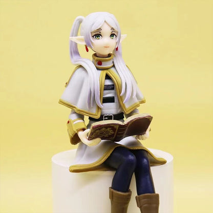 14cm Noodle Stopper Sousou no Frieren Anime Figura de Menina Frieren Além do Fim da Jornada Action Figure Brinquedos de Modelo Colecionáveis