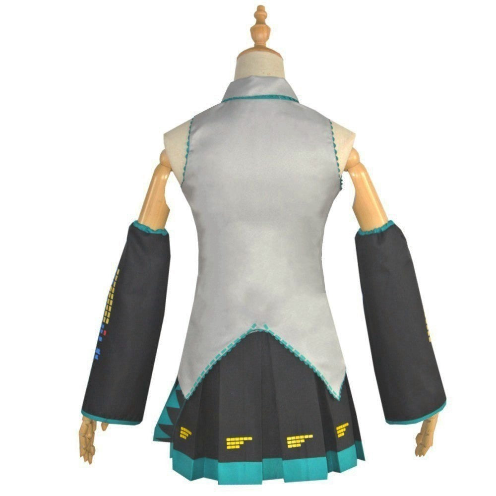 Anime Character Performance Clothes Hatsune Miku MIKU Anime Clothes Cosplay Clothes JK Skirt Same Suit Wig Accessories Halloween