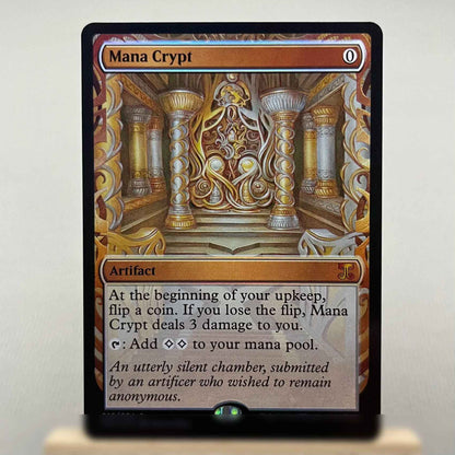 MPS FOIL2-02 TCG Cards for Home Play magical Proxy Sol Ring Lotus Petal a Pedra do Esquecimento Lente Extraplanar Noxious gather