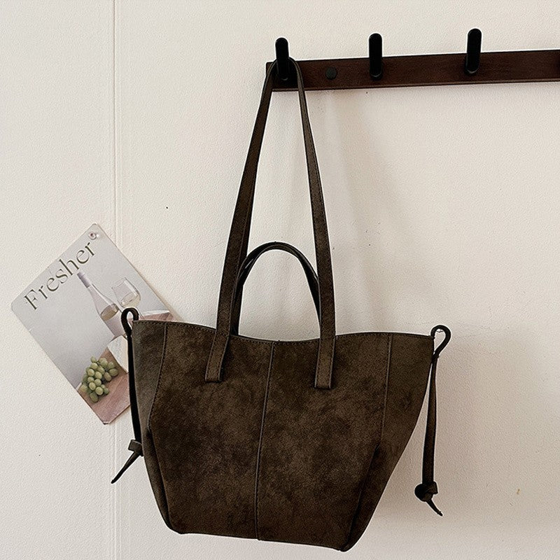 Large Capacity PU Leather Shoulder Bags for Women 2025 Luxury Designer Crossbody Bag Females Brand Retro New Handbags and Purses