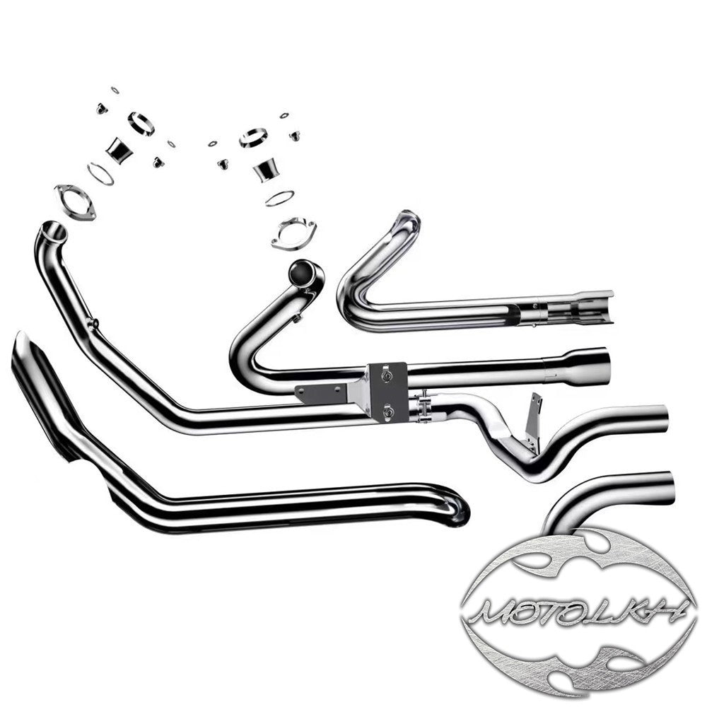 Motorcycle Exhaust System for Harley Touring Electra Glide Road Glide Street Glide Road King 09-2024