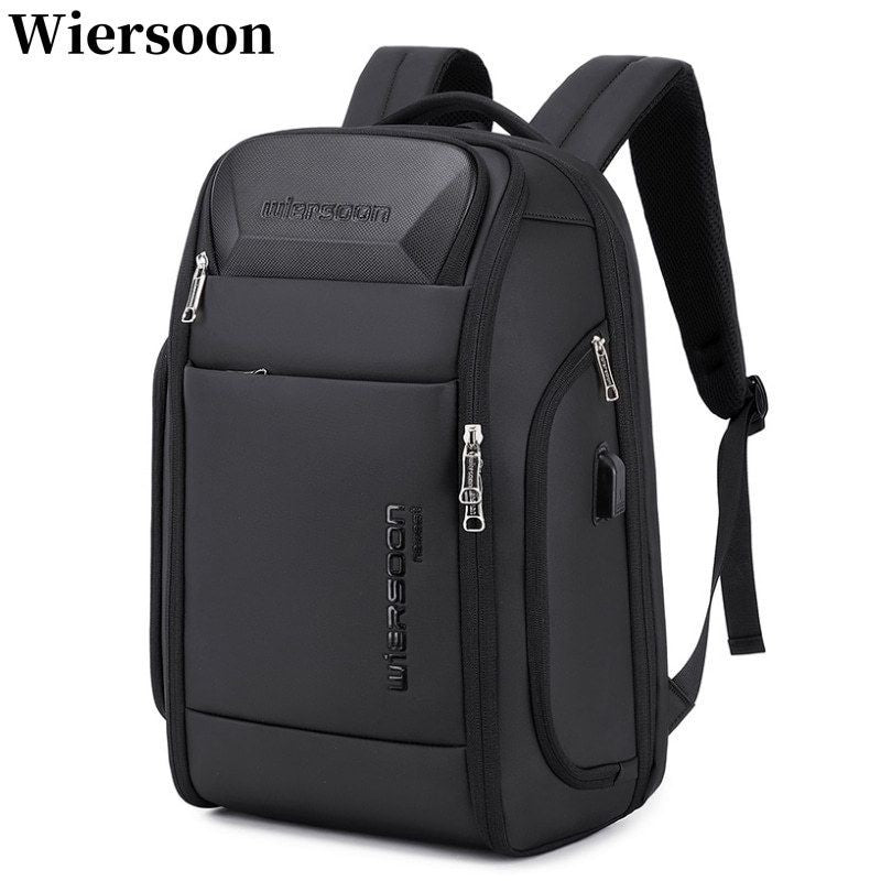 Mochila de negócios masculina 35 L Mochila à prova d'água Grande capacidade Viagem de negócios Multifuncional Senha Antirroubo Bolsa para laptop