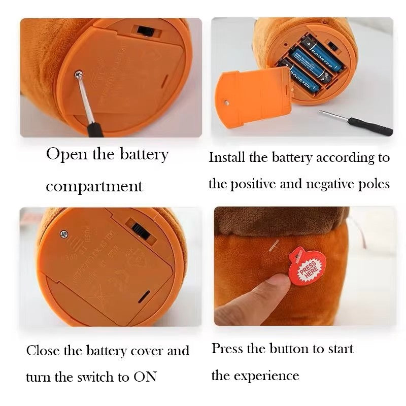 Talking, Recording ,Dancing Cactus Toys, Children's Electronic Plush Cactus Toys, 120 Songs, Children's Birthday Gifts