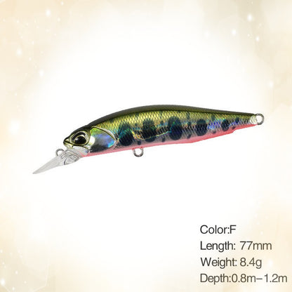Isca de Pesca Minnow Wobbler Rozante 77SP 77mm 63mm Arremesso Longo Suspenso Isca de Nado Jerkbait Isca Artificial para Culter Alburnus