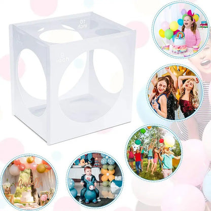 1pc, Holiday Wedding Party 11 Hole Balloon Size Measuring Box,Smooth Section Does Not Hurt The Balloon, Flexible Buckle Design