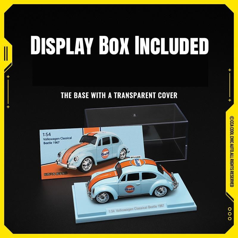 CCA 1/64 Carrinho de Brinquedo Diecast Com Caixa de Exibição GULF BMW Volkswagen Lamborghini Chevrolet Ford Rodas Livres Coleção Miniatura