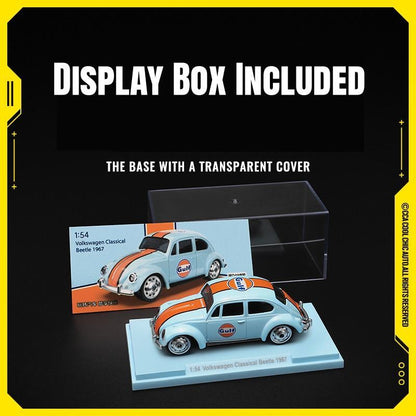 CCA 1/64 Carrinho de Brinquedo Diecast Com Caixa de Exibição GULF BMW Volkswagen Lamborghini Chevrolet Ford Rodas Livres Coleção Miniatura