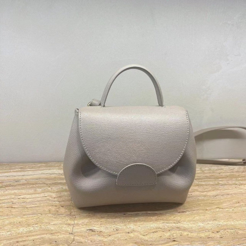 French Style Niche Fashion Crossbody Top Handle Bag Women Pu Leather Casual Daily Luxury Handbag Adjustable Shoulder Strap Y2k