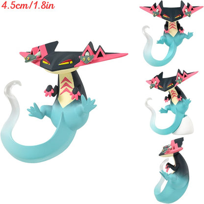 Brinquedos de Figura Pokemon Originais TAKARA TOMY Mimikyu Maushold Lapras Charizard Umbreon Sylveon Vaporeon Bonecos Modelo Presentes de Aniversário