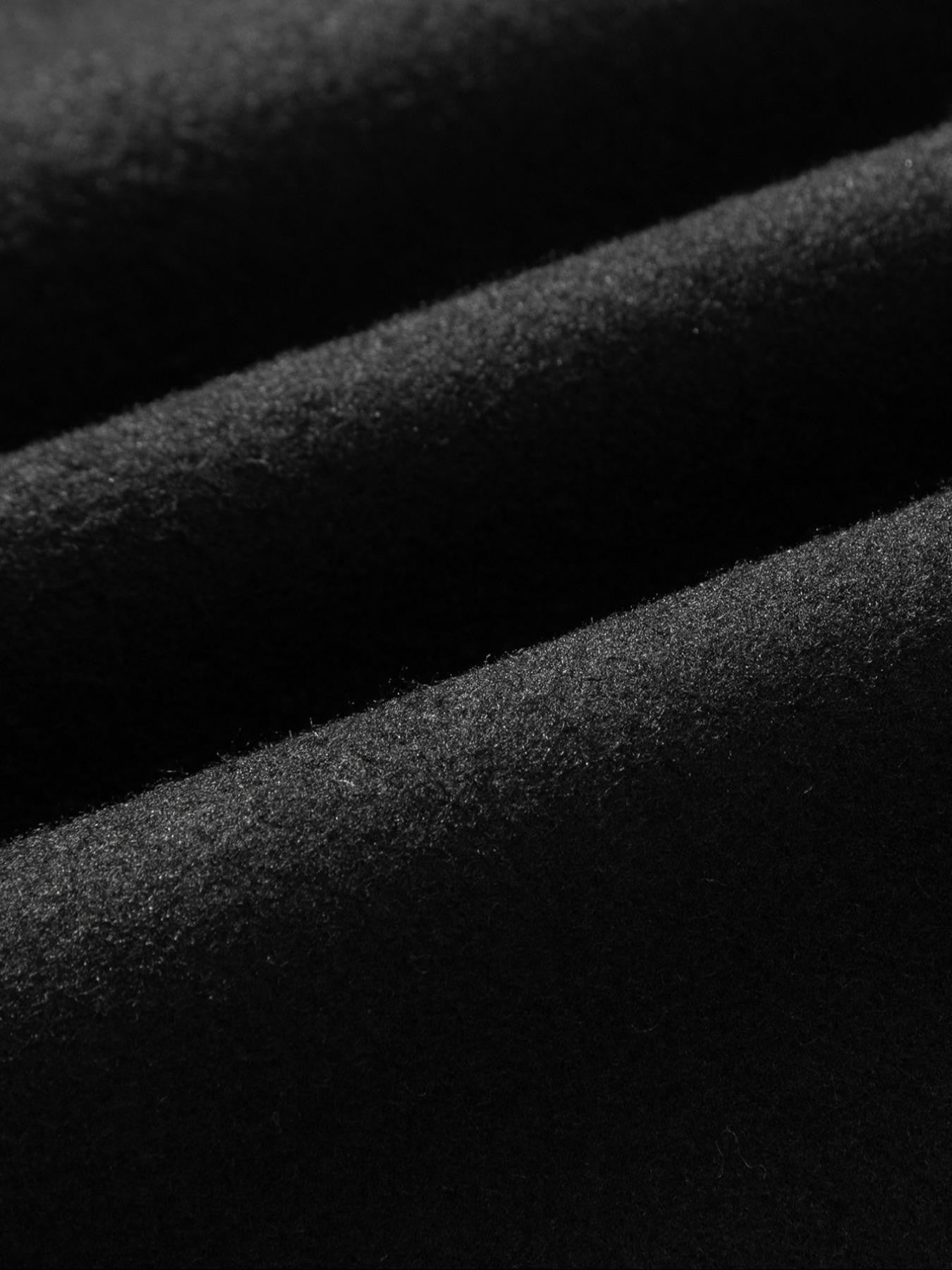 1 PCS Men's Woolen Overcoat, Long Sleeve Lapel Cardigan with Pockets, Casual Business Travel Daily Wear, All Seasons Outerwear