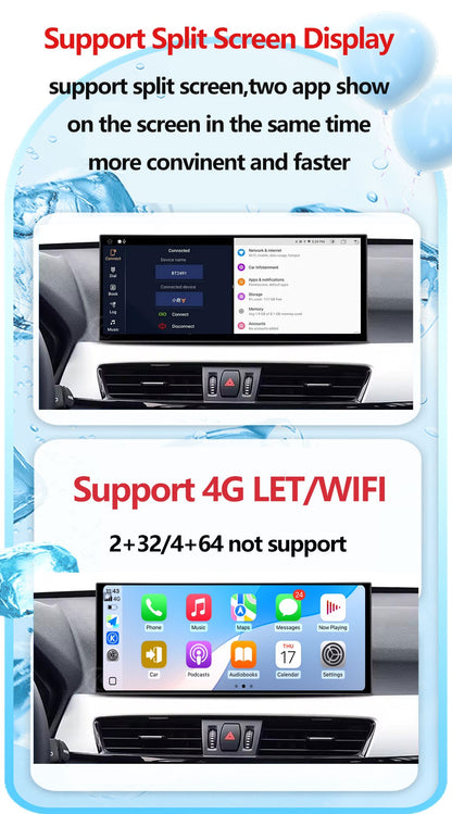 Para BMW X5 F15 X6 F16 2014 - 2018 Sistema NBT/EVO Rádio Automotivo Multimídia Player Android 14 GPS Navegação 4G BT Carplay Auto Ferramentas