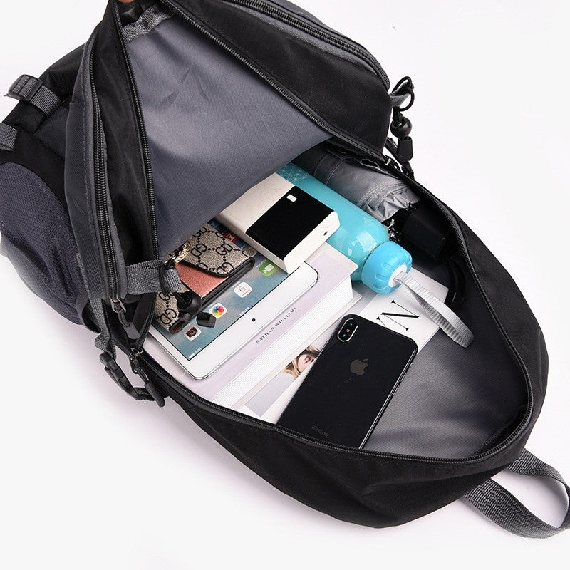Mochila de Viagem Grande Capacidade Moda Masculina Escalada Esportiva Clássica para Viagem