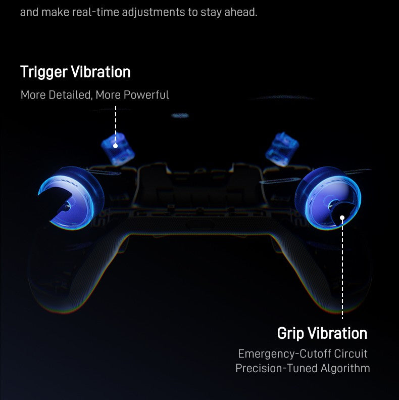 Original Flydigi Vader 5 Pro Gaming Controller Athletic Elite Handle Wireless Gamepad with Hall Rocker for Mobile NS TV PC