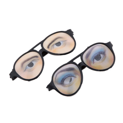 1 Pc Novelty Glasses Funny Fake Eyes Disguise Glasses For Masquerade Halloween Costume Party Photo Booth Props Gag Prank Eye