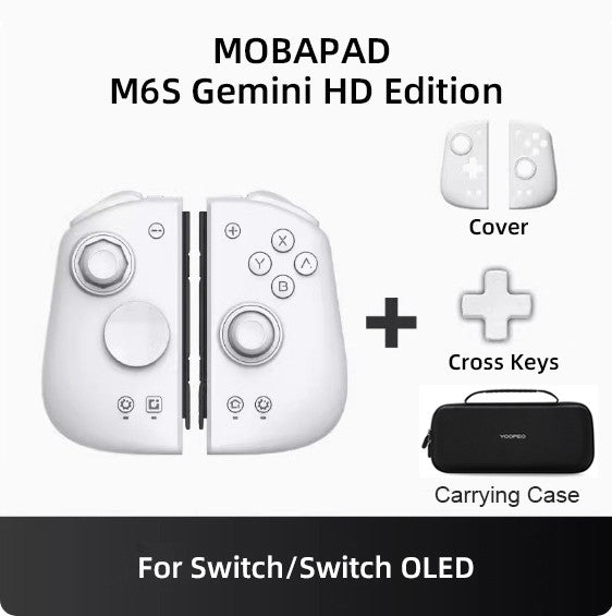 MOBAPAD M6 Gemini Bluetooth Wireless Gaming Controller with Sensing Joystick Gamepad for Nintendo Switch / Switch OLED