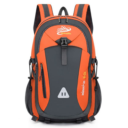 Mochila Multifuncional Respirável para Caminhada Esportiva Mochila de Grande Capacidade em Poliéster Para Caminhada Ciclismo Academia