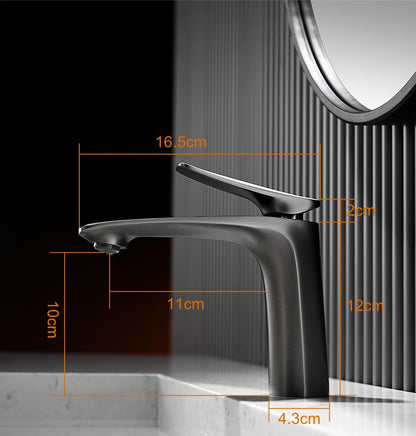 Torneiras de Luxo VGX para Banheiro Misturador de Lavatório Torneira Gourmet Quente e Fria Latão Cromado Preto Dourado Escovado
