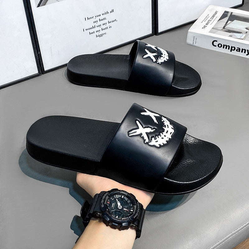 Summer Men's Indoor Home Non-slip Casual Slippers Male Soft Comfortable Bath Slippers Outdoor EVA Sandalias Beach Garden Sandals