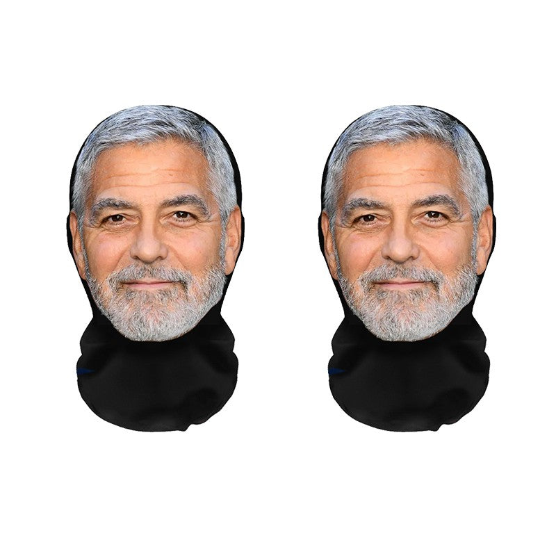 New Realistic 3D Face Mask for Role Play Elastic Mesh Mask Masquerade Costumes UV Protection Balaclava Party Supplies