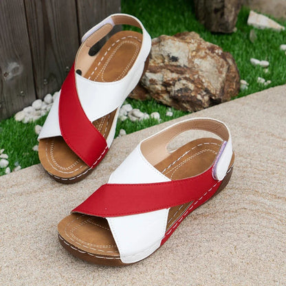 Women Wedges Sandals Summer New Fashion Sandals Lightweight Casual Sandals Shallow Outdoor Beach Shoes Women Sandalias De Mujer