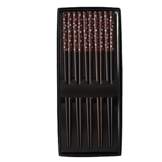 5 pares de pauzinhos japoneses para sushi, antiderrapantes, reutilizáveis, chineses, utensílios de mesa, presente, ferramentas de cozinha