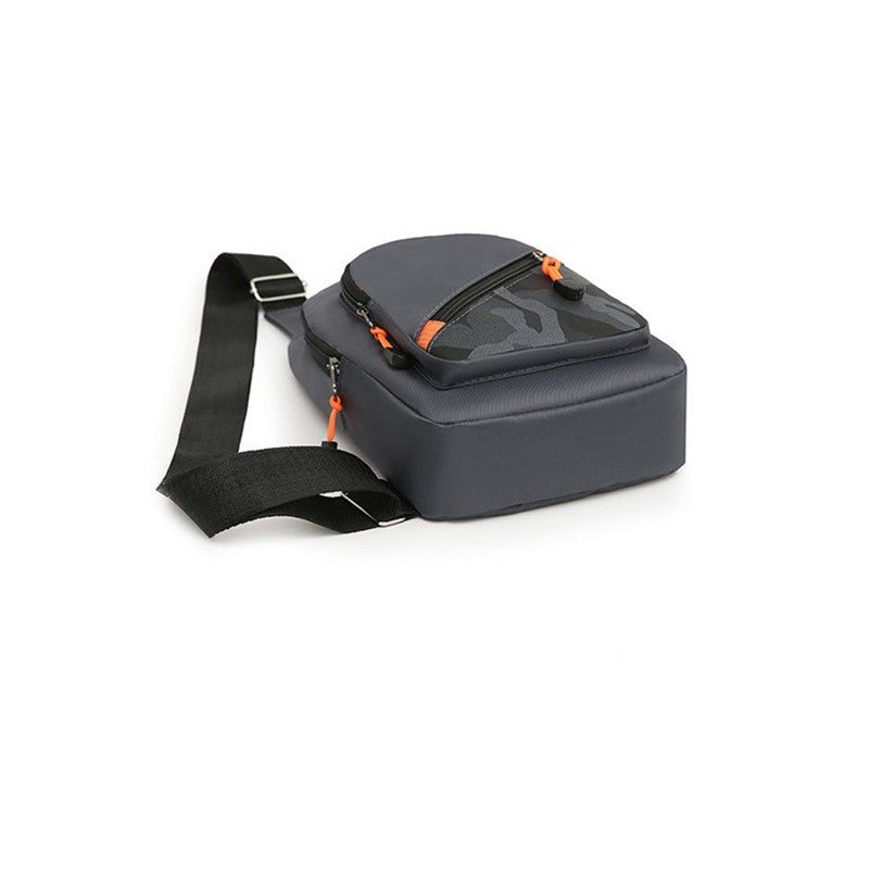 Rilibegan Nylon Men's Chest Bag 2023 New Portable Casual Shoulder Bag Trendy and Unique Design Crossbody Bag