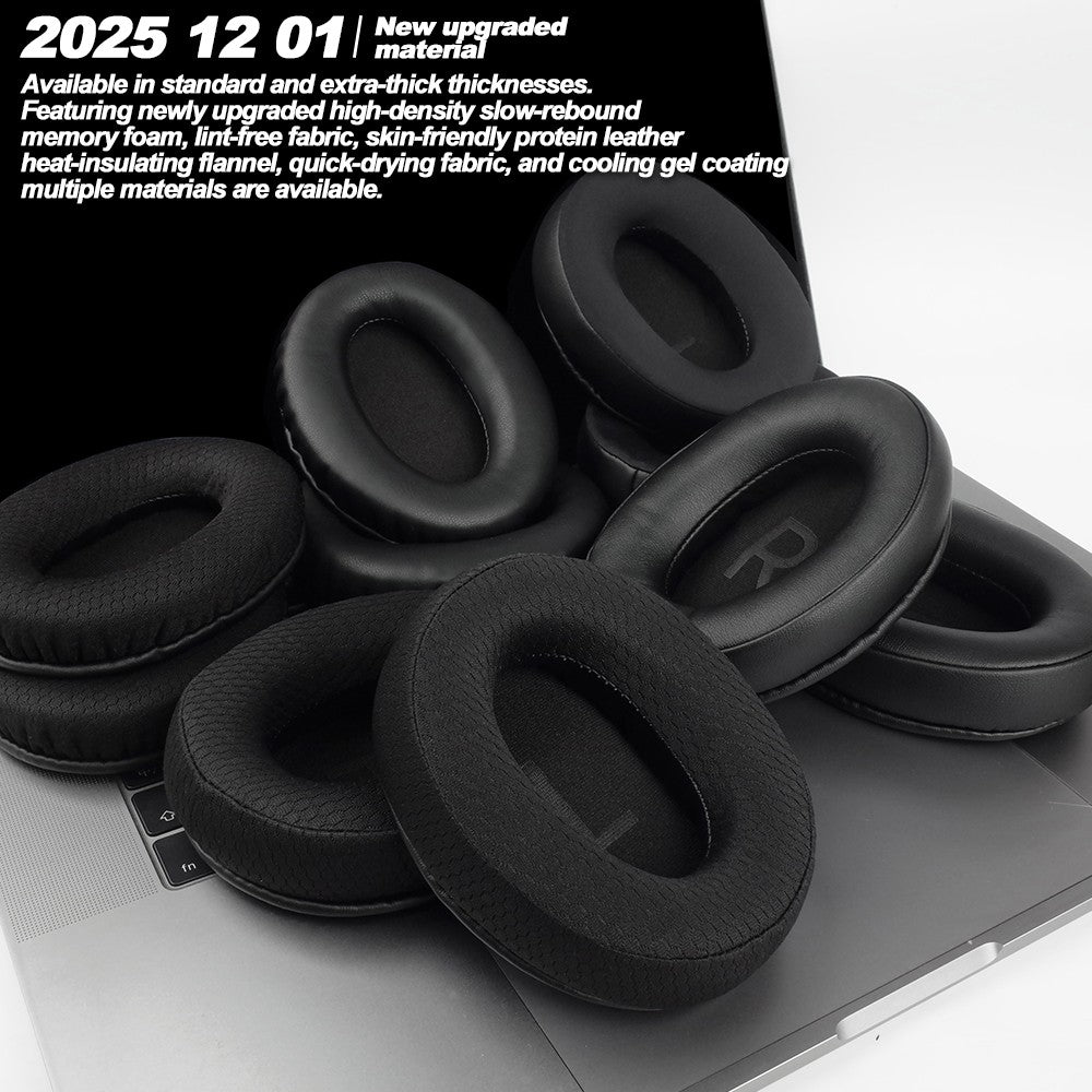 Replacement Foam Ear Pads for HyperX Cloud 123 Alpha, II,III,Stinger,Silver,Core,X,S,Pro Headphones memory foam Earpads Protein