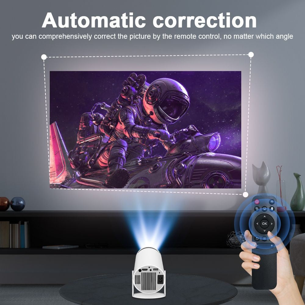 Projetor Portátil Magcubic Mini HY300 Pro 4K Full HD Nativo 720P 260ANSI BT5.0 Android 11 Projetor para Home Theater e Uso Externo