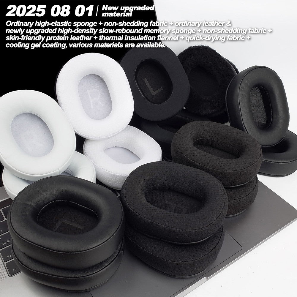 Replacement Foam Ear Pads for MCHOSE V9 S9 PRO,V9 PRO S9 PRO mchose x9 Headphones  memory foam Earpads Protein Leather