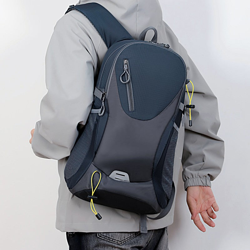 Mochila Esportiva Impermeável Unissex - Bolsa de Viagem para Moto e Caminhada para Homens e Mulheres