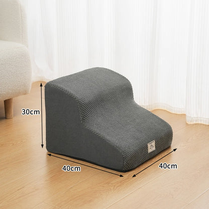 Rampa Escada Antiderrapante para Cães e Gatos, Esponja de Espuma de Memória, Sofá para Cães Idosos, Removível e Lavável, Escadas para Animais de Estimação, Suprimentos para Animais de Estimação