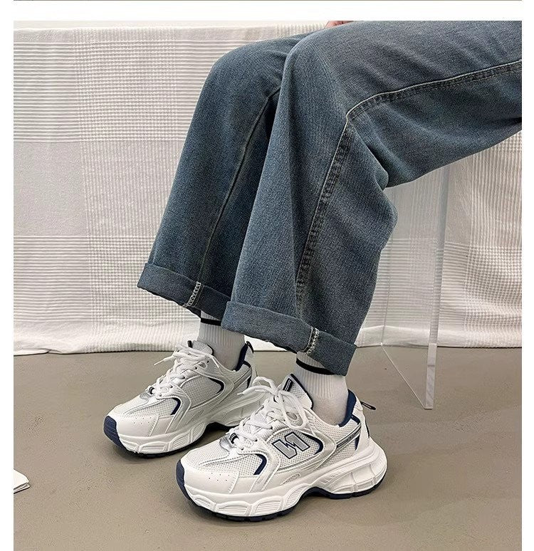 Women's Fashion Dad Shoes -Platform Mesh Running Sneakers?Breathable Casual Sports Shoes for Students?Everyday Training Shoes ?