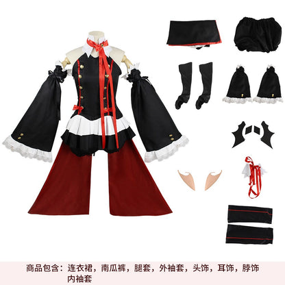 Krul Tepes Cosplay Anime Seraph Of The End Costume Wig Cosplay OwarI No Seraph Halloween Party Role Play Clothing Suit