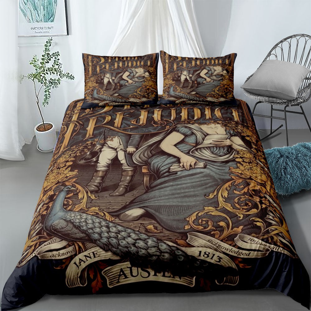 Albator Duvet Cover Set without sheet King Queen Double Full Twin Single Size Bed Linen Set