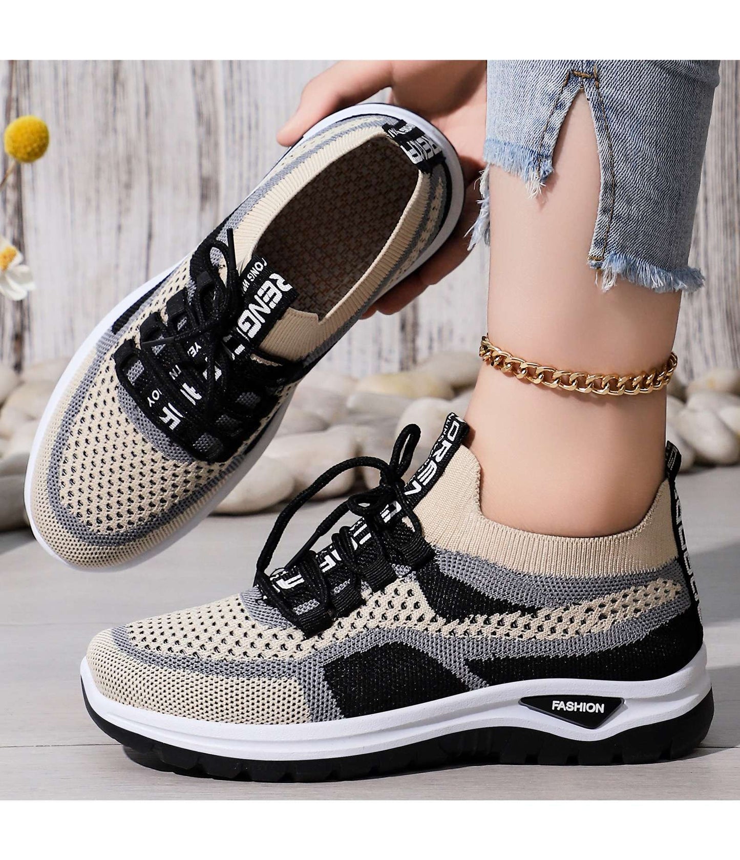 Women Sneakers 2025 New Spring Autumn Brand Luxury Vulcanize Shoes Casual Footwear Zapatillas Mujer Light Flat Breathable Shoes