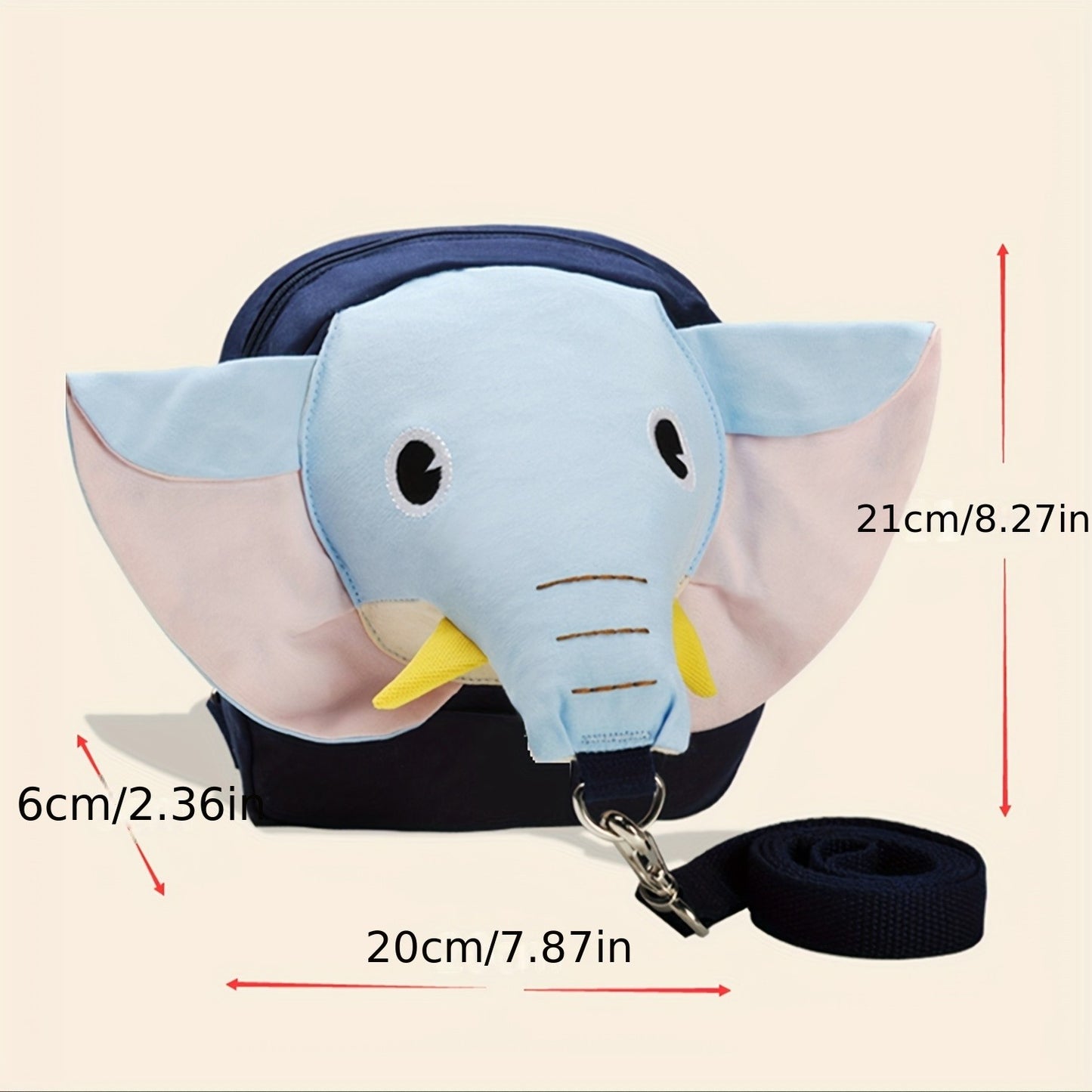 Infant and young children's anti loss backpack baby's anti loss traction rope when going out baby's safety belt small backpack
