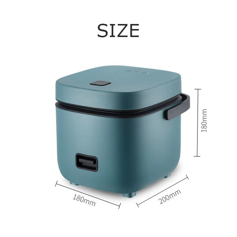 Mini Panela Elétrica de Arroz Automática Doméstica para Cozinha 1-2 Pessoas, Aquecedor de Alimentos a Vapor 1.2L Panela de Arroz Pequena