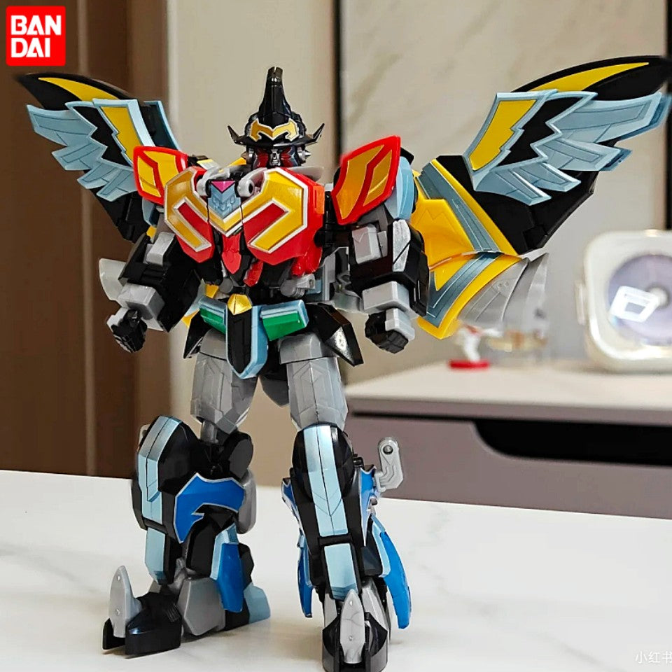 Bandai Mahou Sentai Magiranger Deus Demônio Brinquedos de Modelo Original Majiking Action Figure para Crianças Colecionáveis Shokugan