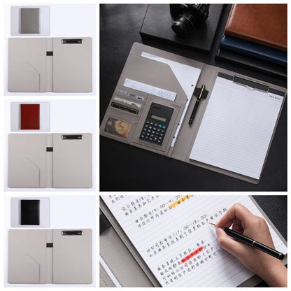 1Pc Portable A4 Business Writing Clipboard Manager Signature Board Durable Document File Holder Office Meeting Writing Pad