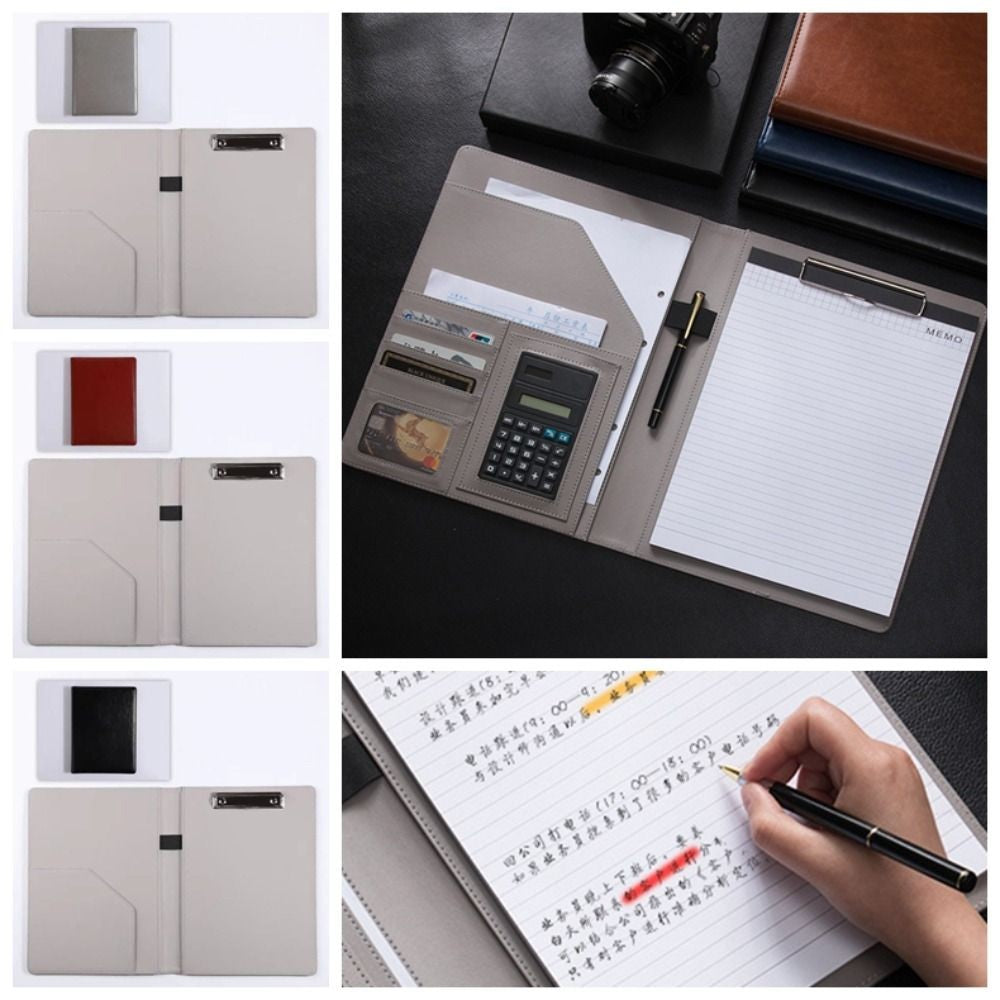 1Pc Portable A4 Business Writing Clipboard Manager Signature Board Durable Document File Holder Office Meeting Writing Pad