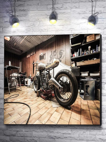Vintage Motorcycle Racing Poster Wall Art  Nordic Canvas Print for Living Room Decor Classic Retro Cuadros Painting