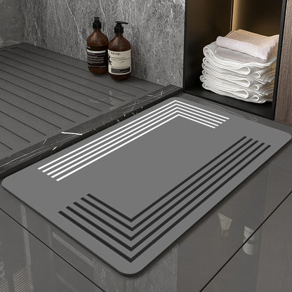 Quick Dry Bath Mats Super Absorbent Rug Bathroom Non Slip Bath Rug Toilet Carpet Front Entrance Door Mat Tapetes De Baño