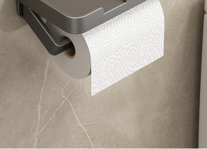 Toilet Paper Holder Aluminium Storage Rack Kitchen Towel Placement Of Seasoning Bottles Bathroom Wall Roll Of Paper Phone Storag