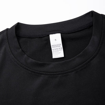 Women's Compression Shirt Short Sleeve Athletic Yoga Running T-Shirt Summer Gym Workout Quick Dry Stretchy Tees Tops Baselayer